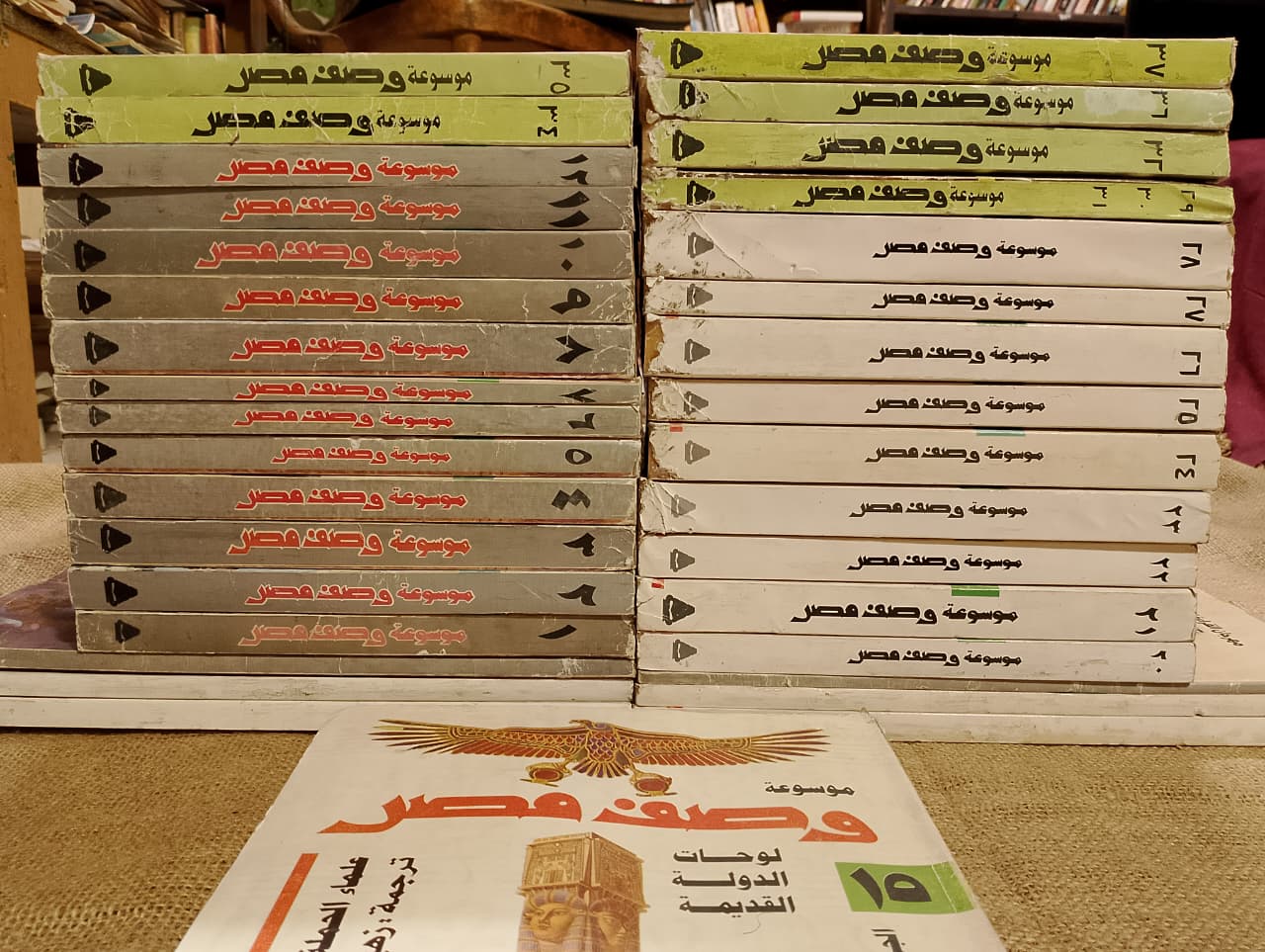 موسوعة وصف مصر كاملة في ٣٧ مجلد