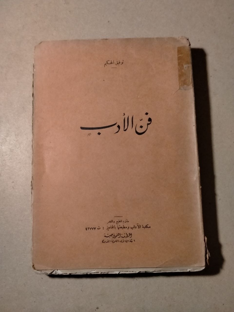 فن الأدب