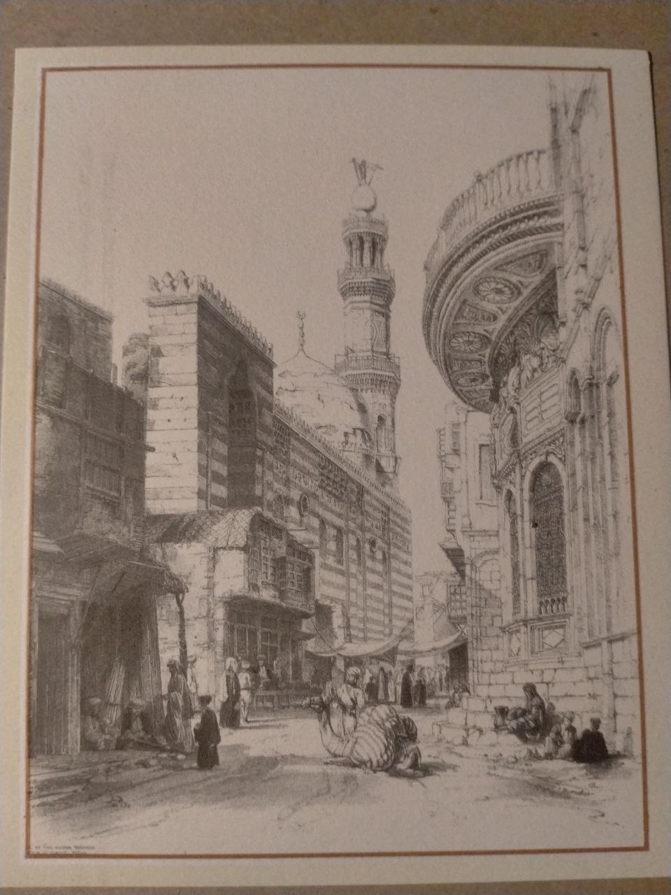 Post Card , Mosque of sultan barkook