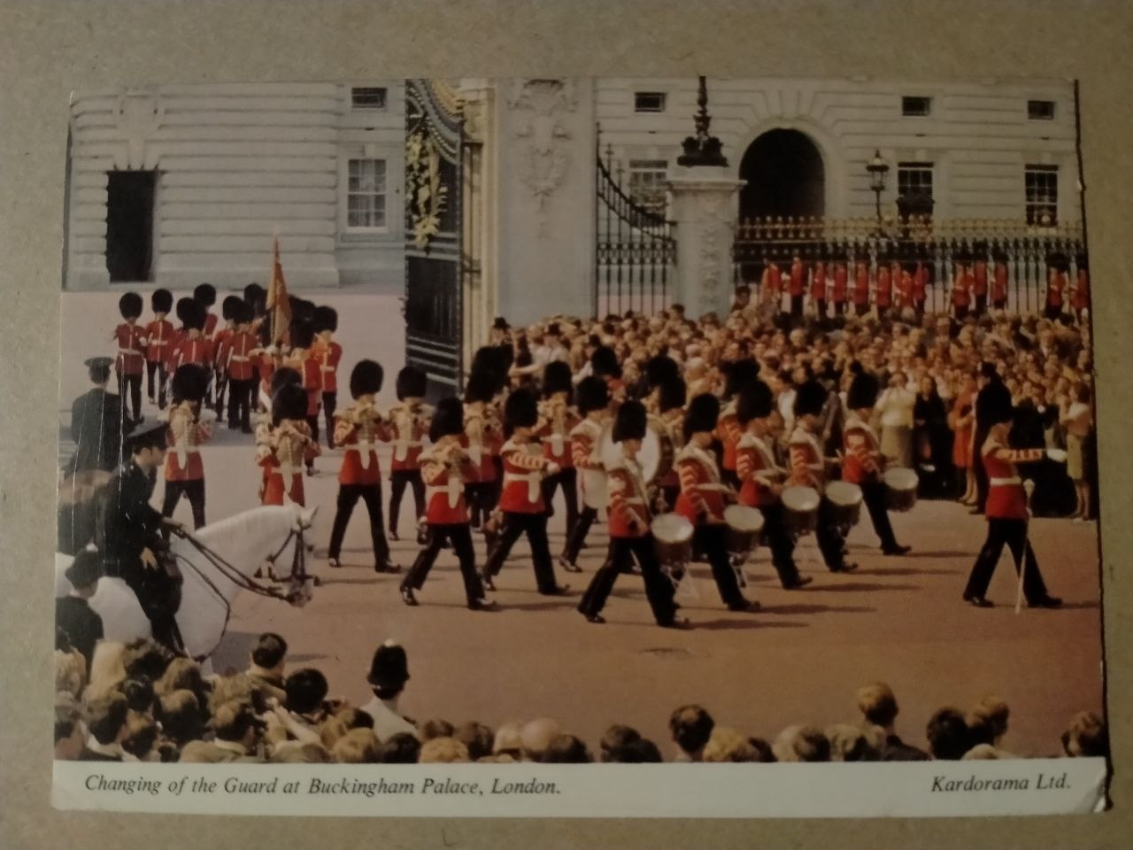 Post Card , Changing of the guard