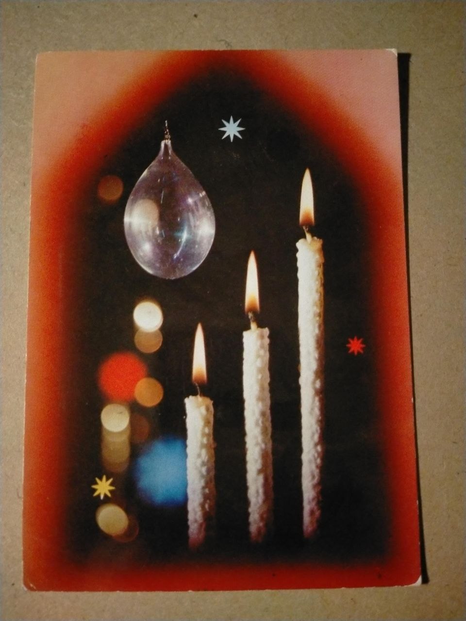 Post Card , شموع عيد ميلاد