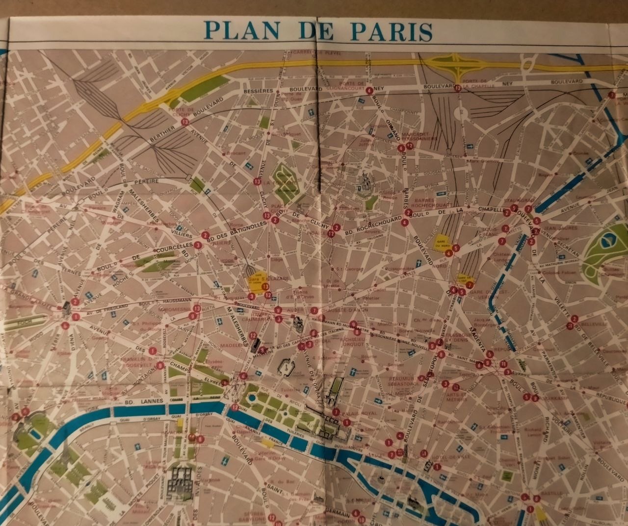 Plan De Paris