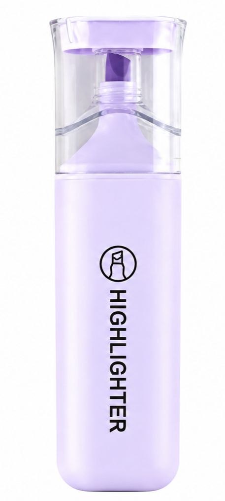 Fluorescent Pastel Purple Highlighter