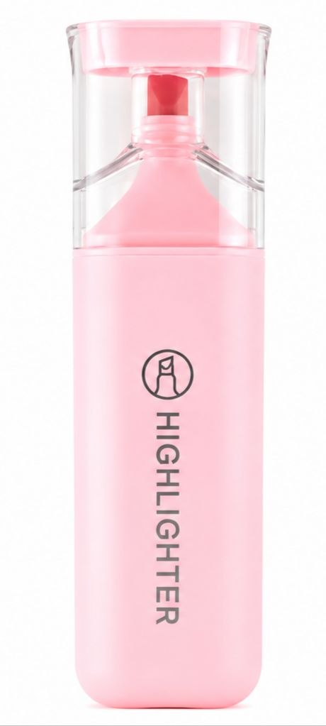 Fluorescent Pastel Pink Highlighter