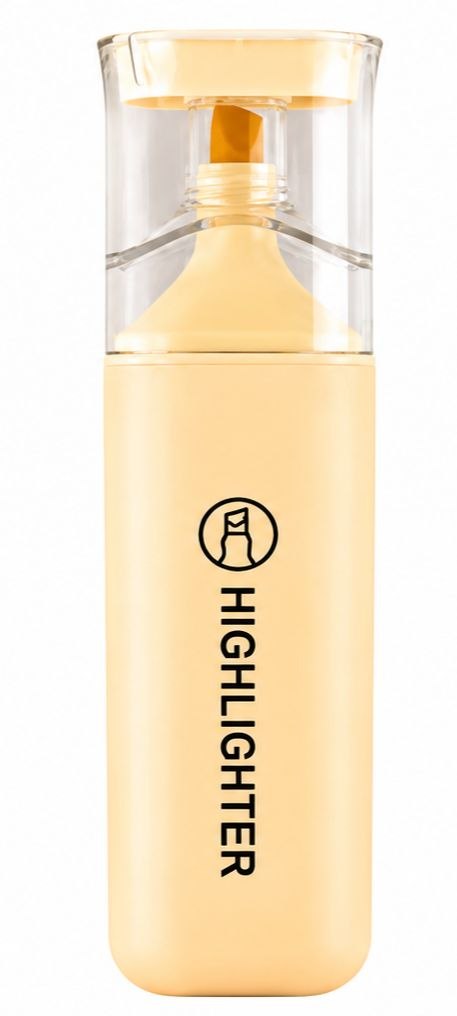 Fluorescent Pastel Orange Highlighter