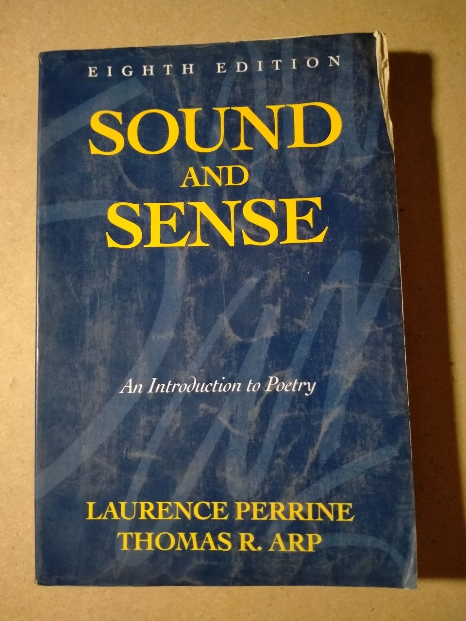 Sound and Sense: An Introduction to Poetry