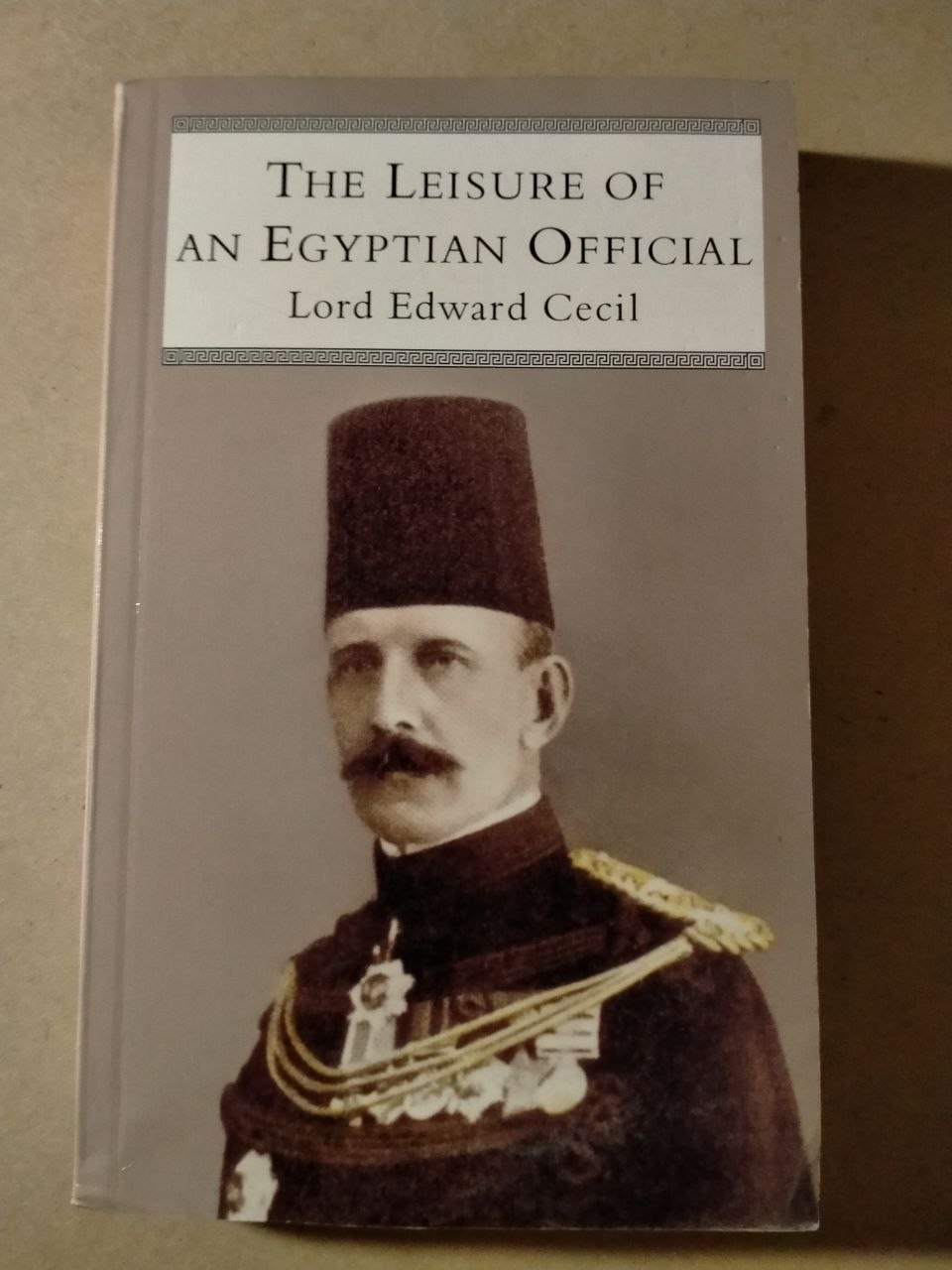 The Leisure of an Egyptian Official
