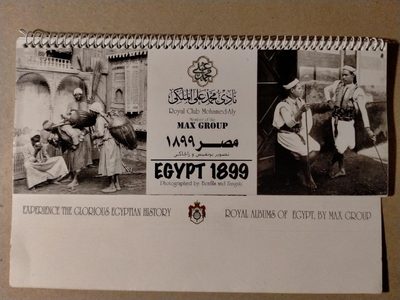 Egypt 1899: Rare Vintage Photography Calendar